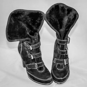 Sofft Fur Lined Boots